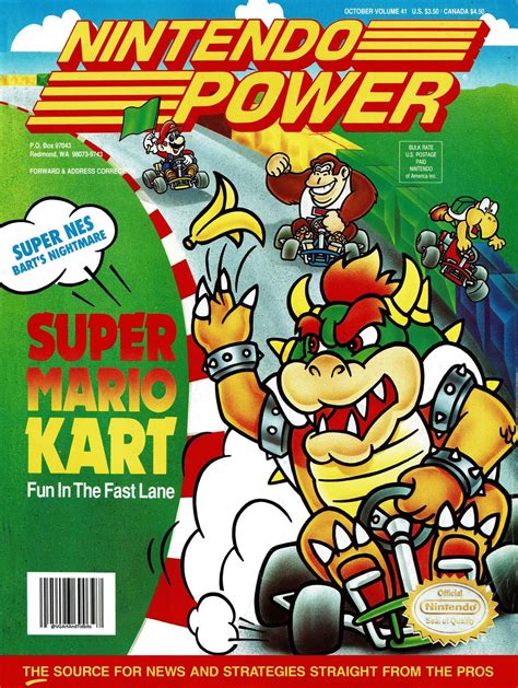 File Np Volume 41 Cover  Super Mario Wiki The Mario Encyclopedia