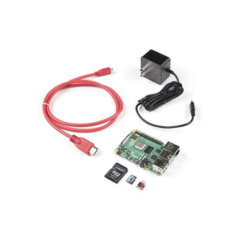 SparkFun Raspberry Pi 4 Kit básico 8GB