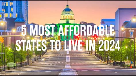 Most Affordable States To Live In Youtube