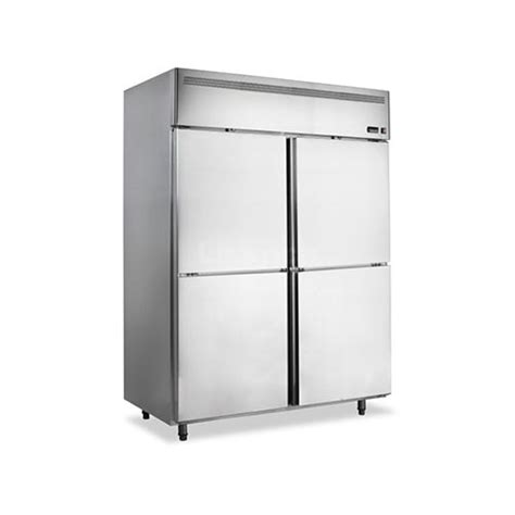 Vertical Stainless Steel Freezer - Kitchen Gallery