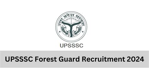 Upsssc Forest Guard Exam Date Latest Syllabus Admit Card