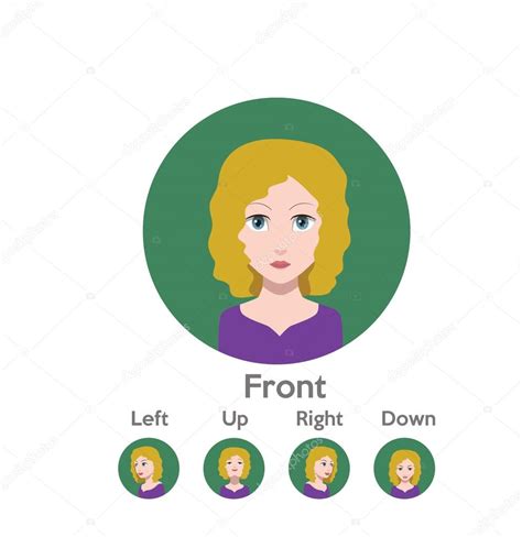 Set Of Female Cartoon Avatar Icons Stock Vector Image By ©sky Designs