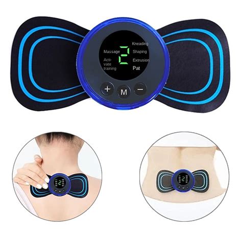 Portable Mini Electric Neck Massager Cervical Massage Stimulator Pain Relief 2023 - US $19.49