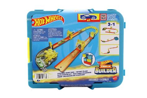 Hot Wheels Track Builder Dráha v boxíku blesky HMC03 HW Hot Wheels Matchbox Hračky Mihaj