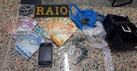 CAMOCIM POLÍCIA 24h PM S DO RAIO DE GRANJA PRENDE HOMEM E MULHER