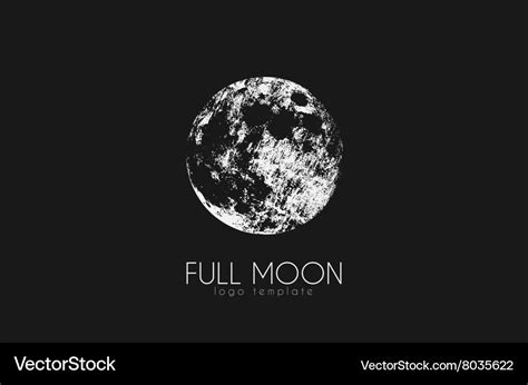 Moon Logo Design Creative Logo Night Logo Vector Image