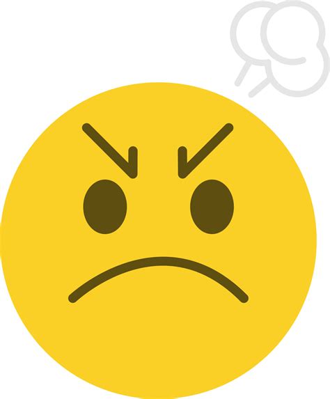 Angry Face Emoticon 21432906 Png