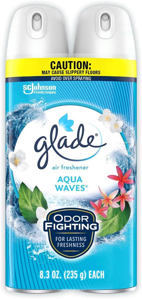 Amazon Glade Air Freshener Odor Fighting Room Spray Aqua Waves