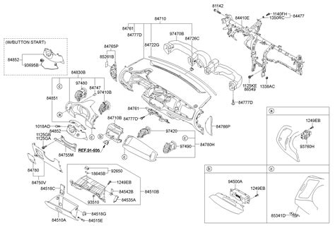 W Wk Crash Pad Assy Main Kia Yoshiparts