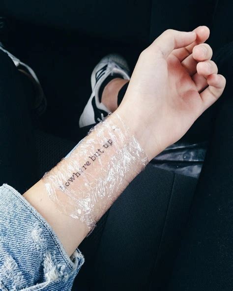 Meaningful Word Wrist Tattoo Small Forearm Tattoos Small Quote Tattoos