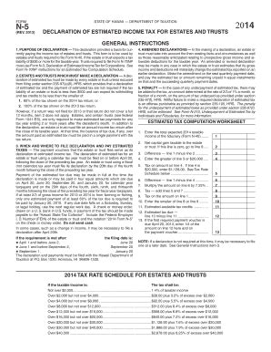 Fillable Online FORM N 5 REV Fax Email Print PdfFiller