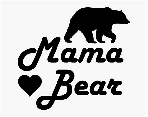 Clip Art Mama Bear Svg - Mama Bear Shirt Design, HD Png Download - kindpng