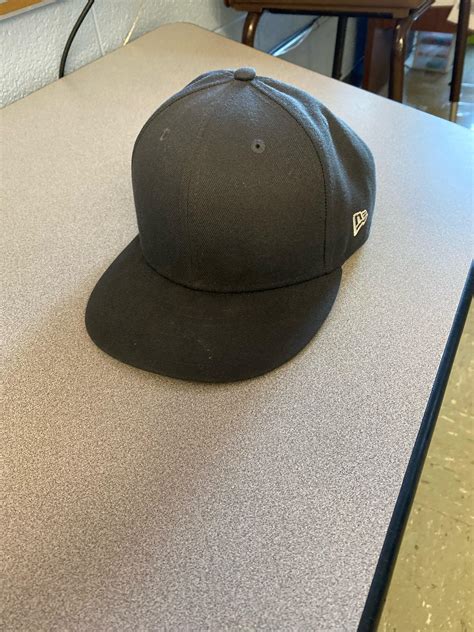 New Era 59fifty Blank Black Quality Guaranteed