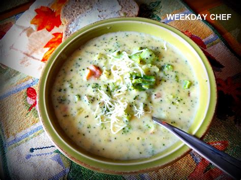 Weekday Chef Cream Of Broccoli Soup Like Kneaders