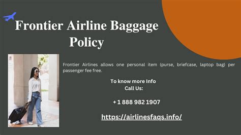 Ppt Frontier Airline Baggage Policy Powerpoint Presentation Free Download Id 11809461