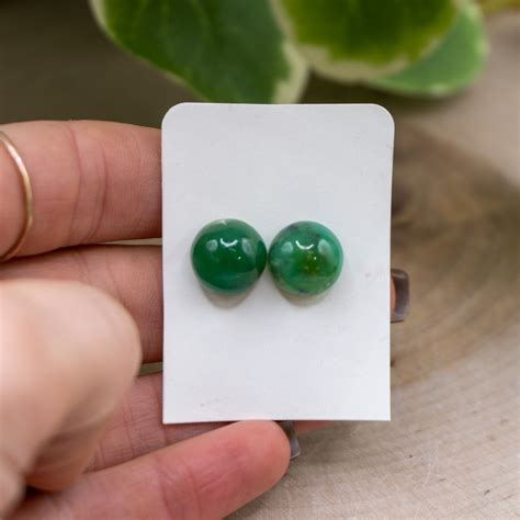 Green Aventurine Stud Earring The Crystal Council