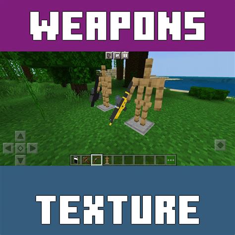 Download Weapons Texture Pack Minecraft Bedrock – Weapons Texture Pack