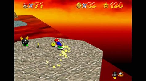 Super Mario 64 Lethal Lava Land 100 Coins 5666 Tas Youtube