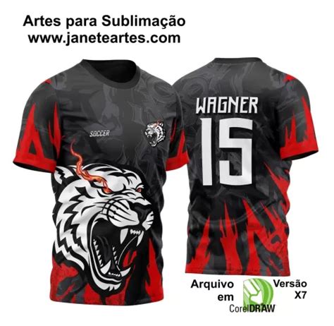 Arte Vetor Camisa De Interclasse Tigre Doces Desenhos