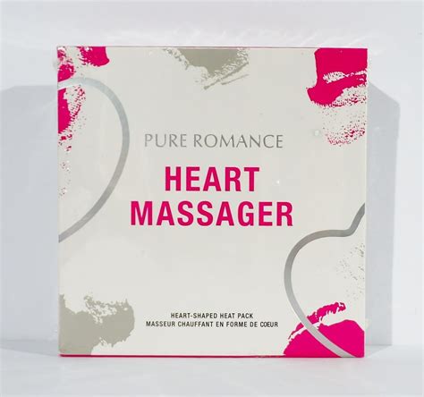 Pure Romance Heart Massager Heart Shaped Heat Pack Reusable Sealed Ebay