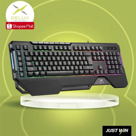 DELUX K9600 Wired Gaming Keyboard Lazada PH