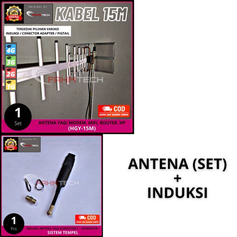 Jual Serba Berkualitas ANTENA YAGI MODEM MIFI ROUTER HP FAHM TECH