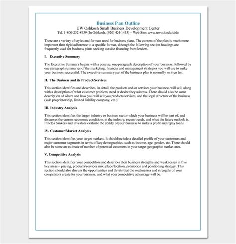 Marketing Plan Outline Template - 16+ Examples For Word, PDF Format