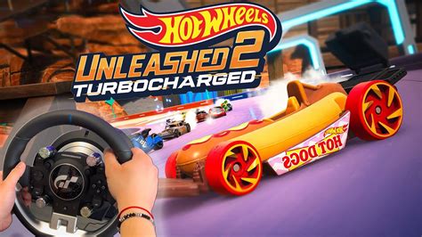 Hot Wheels Unleashed Turbocharged Steering Wheel Gameplay Thrustmaster K FPS Part