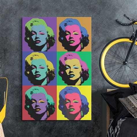 Marilyn Monroe 6 Box Pop Art Pop Art Artists Pop Art Pop Art Print