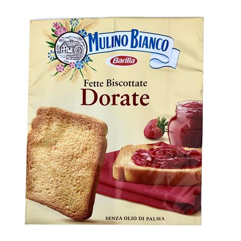 Mulino Bianco Fette Biscottate Dorate G Detergentul Meu