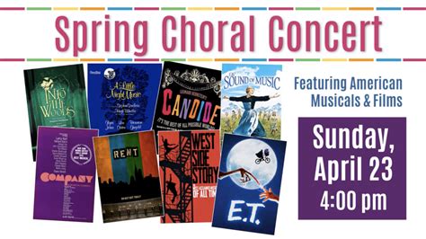 Spring Concert First Presbyterian Church Of Arlington Heights