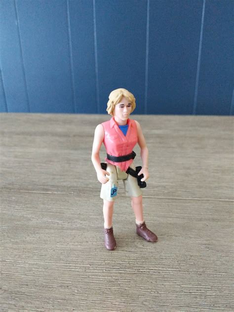 Jurassic Park Toy Dr Ellie Sattler Figurine Vintage Jurassic Etsy