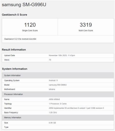 Nongol Di Geekbench Ini Spesifikasi Dan Bocoran Samsung Galaxy S