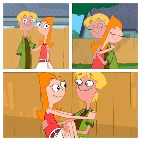 Phineas And Ferb Candace And Jeremy Kiss