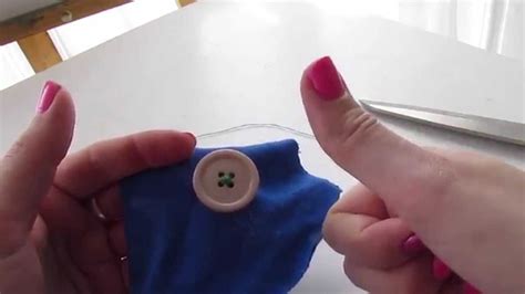 How To Sew On A Button Tighten Buttons Hand Sewing Button Tutorial