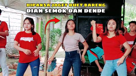 Ayu Genji Hanya Bisa Tersenyum Melihat Gadis Ini Dipaksa Jogetbareng