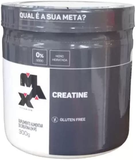 Creatina 300g Max Titanium Tudo Para Teu Lar