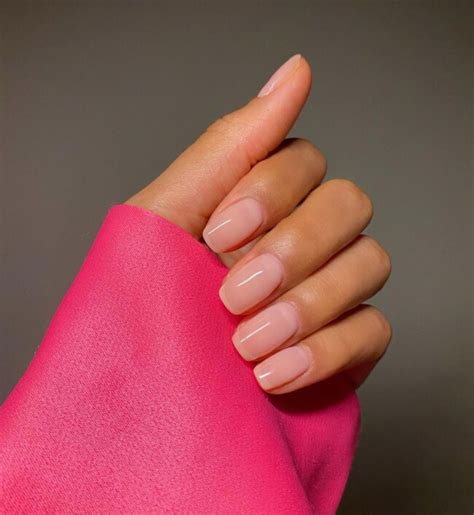 40 Nude Nail Designs For Any Occasion Nude French Nails