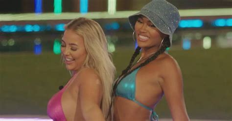 Love Island S Jess Strips To Tiny Bikini As She Grinds On Ella For Racy Dance Routine Daily Star