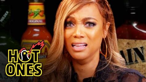 Tyra Banks Vs The World S Hottest Hot Wings Video Jayforce