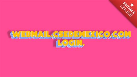 Webmail Csedemexico Login Php D Giallo Blu Generatore Di