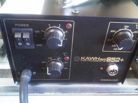 Other Electronics Kawh Smd Rework Station Hot Air Station With Fine Solder Iron Stand