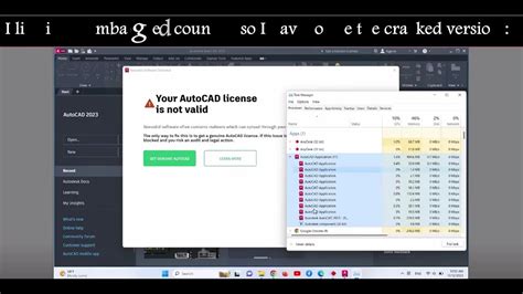 رفع مشکل پیام Your AutoCad license is not valid نماشا