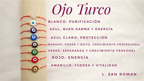 Significado De Los Colores Del Ojo Turco Facebook L Sanro