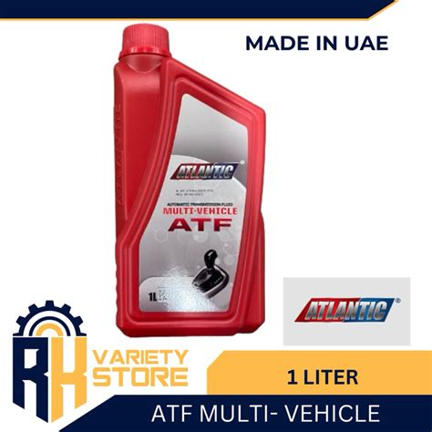 Atlantic Fully Synthetic Atf Multi Vehicle Liter Automatic Transmission