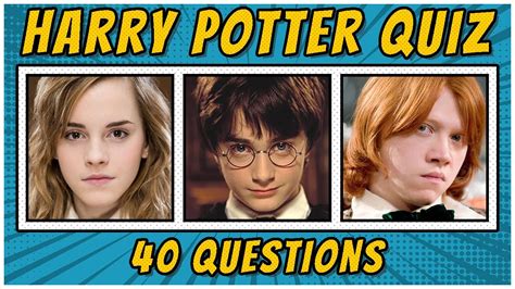 Harry Potter Quiz Game 40 Harry Potter Questions And Answers Harry