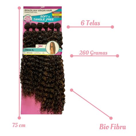 Cabelo Orgânico Cacheado Bio Fibra Freda Xl Human Hair Feel Shopee