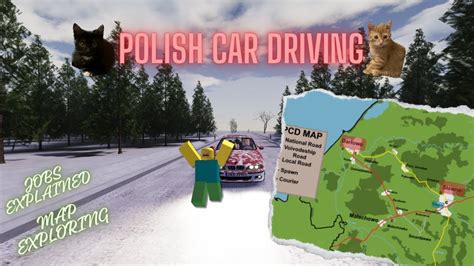 Polish Car Driving Jobs Map Explained Roblox Pcd Youtube