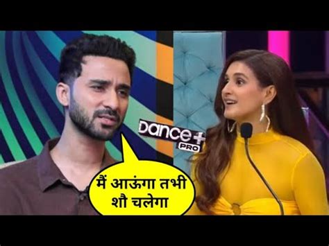 Raghav Juyal Angry On Dance Plus Pro Shakti Mohan Dance Plus Pro