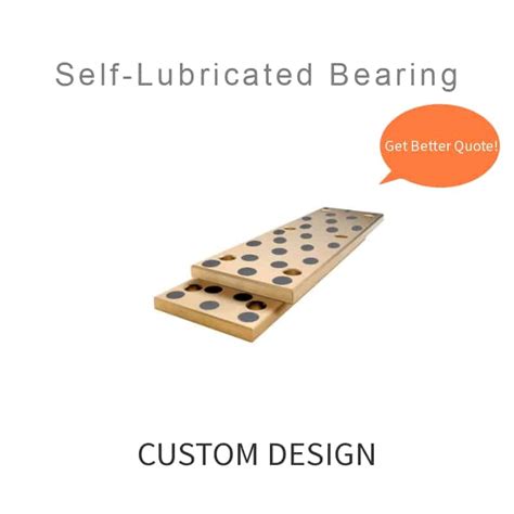 Self Lubricating Bronze Graphite Slide Plate Sourcing